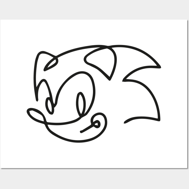 Sonic Wall Art by MokeyDesign